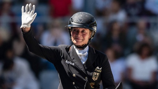 Isabell Werth beim CHIO in Aachen.