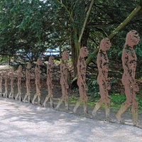 Figuren im Neandertal in Mettmann