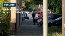Unfall auf Schulweg - Schwerverletzte Kinder | Video | tn