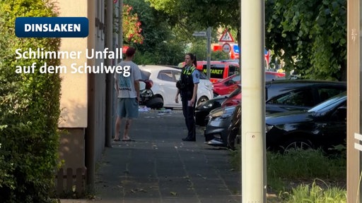 Unfall auf Schulweg - Schwerverletzte Kinder | Video | tn