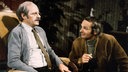 Der Schauspieler Heinz Meier spielt den Rentner Erwin Lindemann im Sketch "Der Lottogewinner" von Loriot