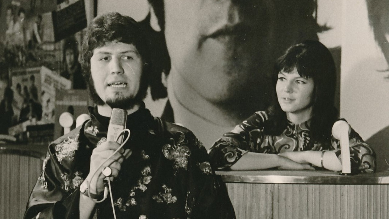 Dave Lee Travis und Uschi Nerke moderieren den Beat-Club