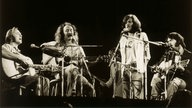 Crosby, Stills, Nash and Young bei einem Auftritt im Jahr 1974
