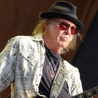 Neil Young 2019 bei einem Auftritt im Londoner Hyde Park