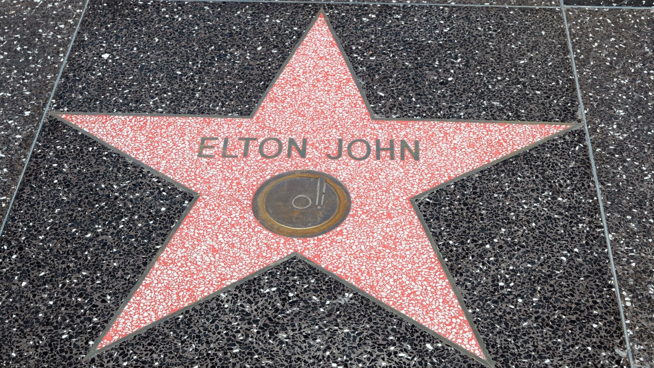Weltstar Elton John, Walk of Fame