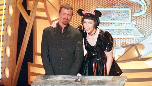 George Michael und Annie Lennox
