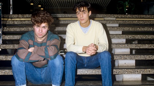 George Michael und Andrew Ridgeley 1983