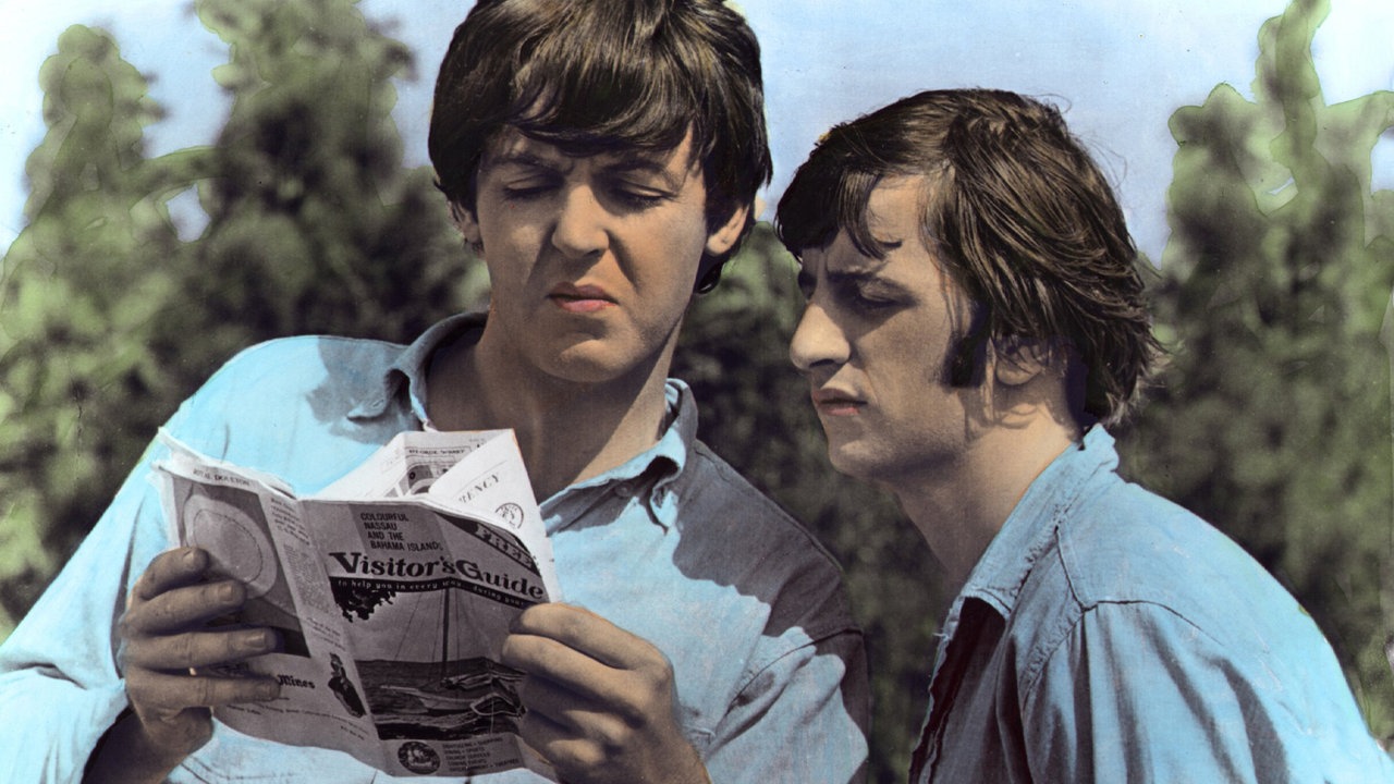 Ringo Starr und Paul McCartney 1965