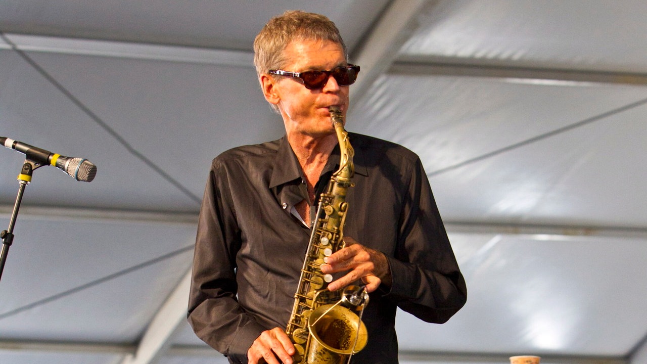 David Sanborn beim 43. New Orleans Jazz and Heritage Festival auf der Bühne