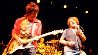 Ron Wood und Mick Hucknall