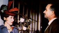 Helga Feddersen mit Schauspielkollege Armin Mueller-Stahl