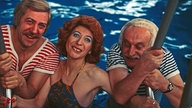 Dieter Hallervorden, Helga Feddersen und Uwe Dallmeier