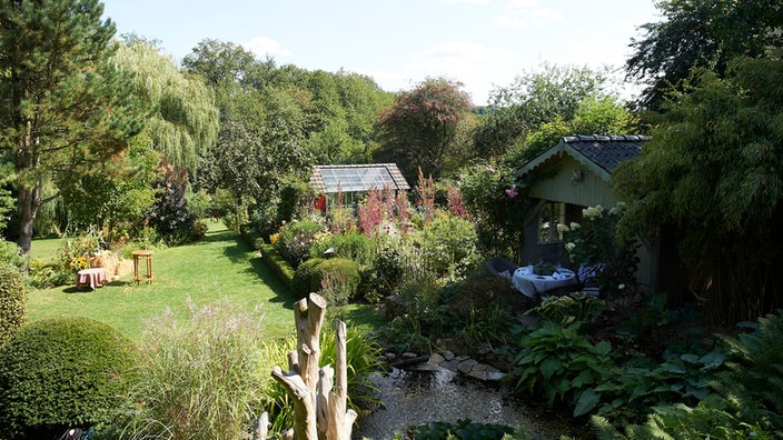 Gartenhäuschen von Ute Brehm.