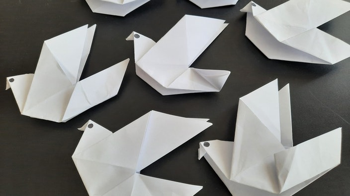 Origami-Tauben