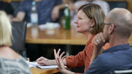 Iva Krtalic in einem Impulsgespräch