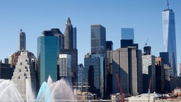 Manhattan Skyline in New York City