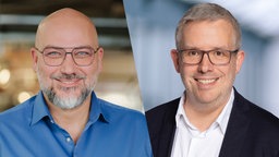 Boris Inanici (l.) und Christian Beisenherz