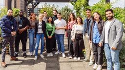 Die Teilnehmenden der Talentwerkstatt "WDR grenzenlos" 2023