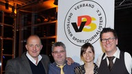 v.l.n.re.: Jens-Joerg Rieck (SWR), ArminLehmann, Kerstin Hermes und Burghard Hupe