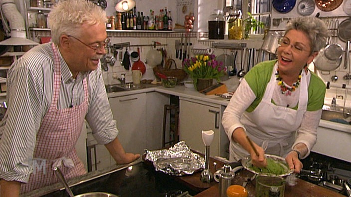 Martina und Moritz kochen Spinatspätzle