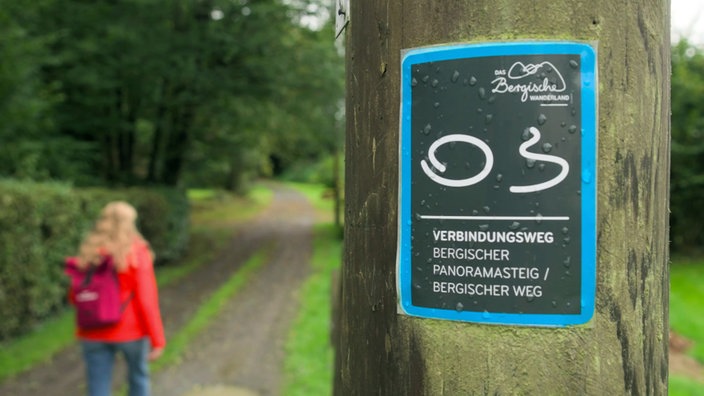 Wanderschild Bergischer Weg/Bergischer Panoramasteig