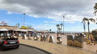 Die Strandpromenade von Maspalomas 
