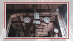 Messuhren im Kraftwerk im Historisch-technischen Museum Peenemünde