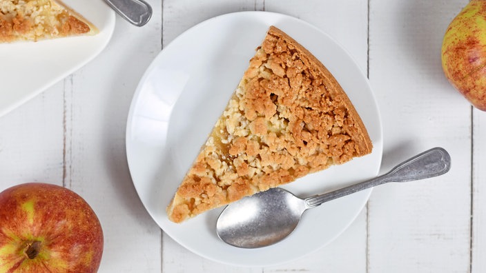 Apfelkuchen mit Streuseln