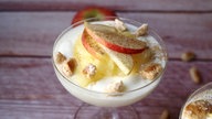 Apfel-Cheesecake im Glas 