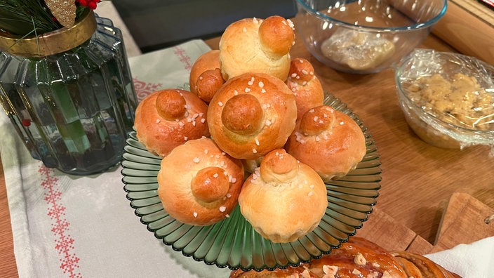 Festliche Nougat-Brioche