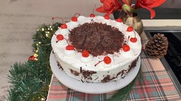 Festliche Schwarzwälder Kirschtorte