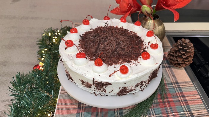 Festliche Schwarzwälder Kirschtorte