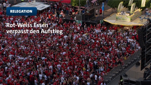 Trauer bei Fans: Verpasster Aufstieg von RW-Essen | Video | tn
