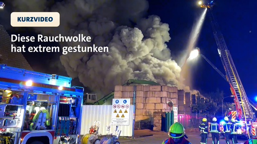 Diese Rauchwolke hat extrem gestunken | Video