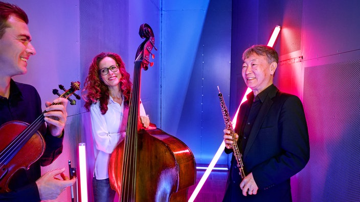 Musiker:innen des WDR Funkhausorchesters