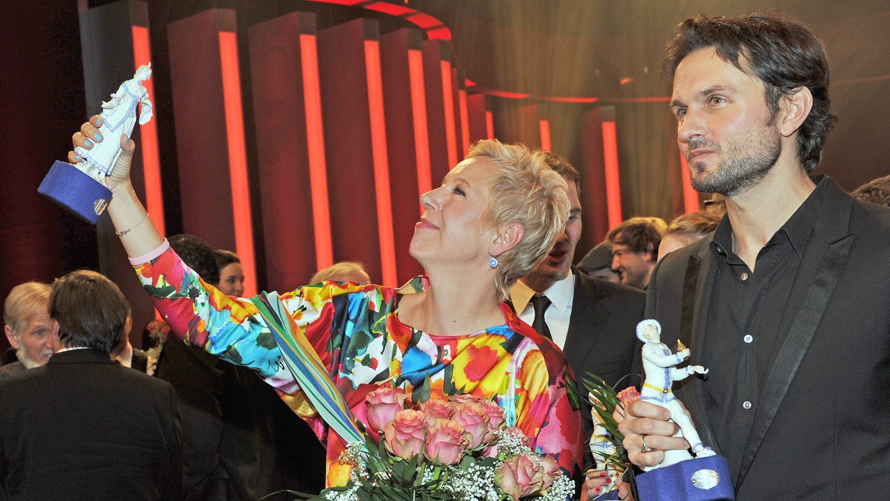 Doris Dörrie und der Regisseur Simon Verhoeven 