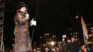 Doris Dörrie bei "Tanz den Pegida"