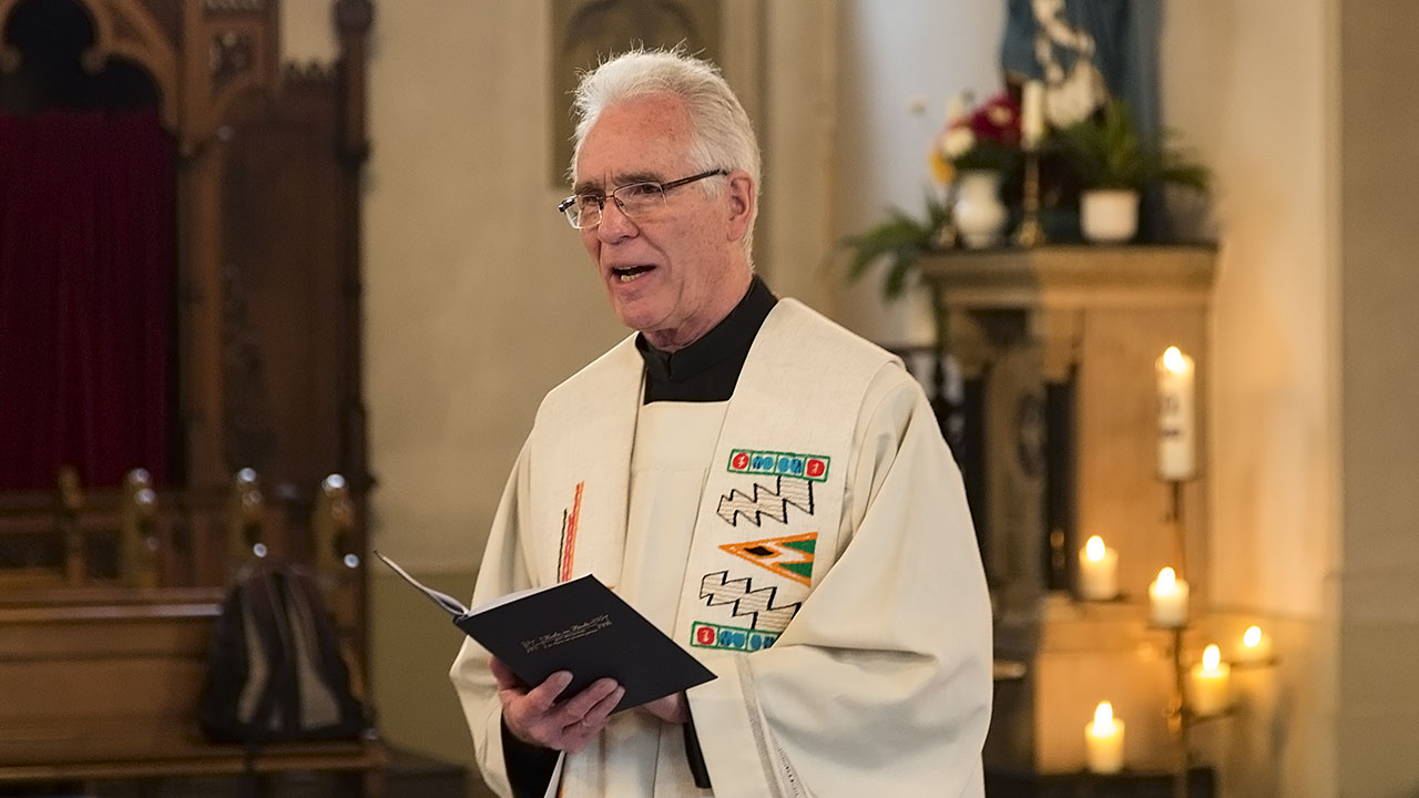 Günter Salentin in Sankt Lambertus