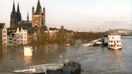 Jahrhunderthochwasser in Köln; Rechte: dpa