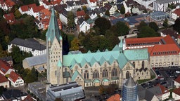 Luftaufnahme vom Paderborner Dom