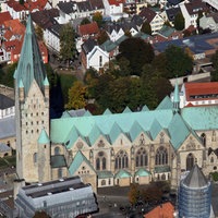 Luftaufnahme vom Paderborner Dom
