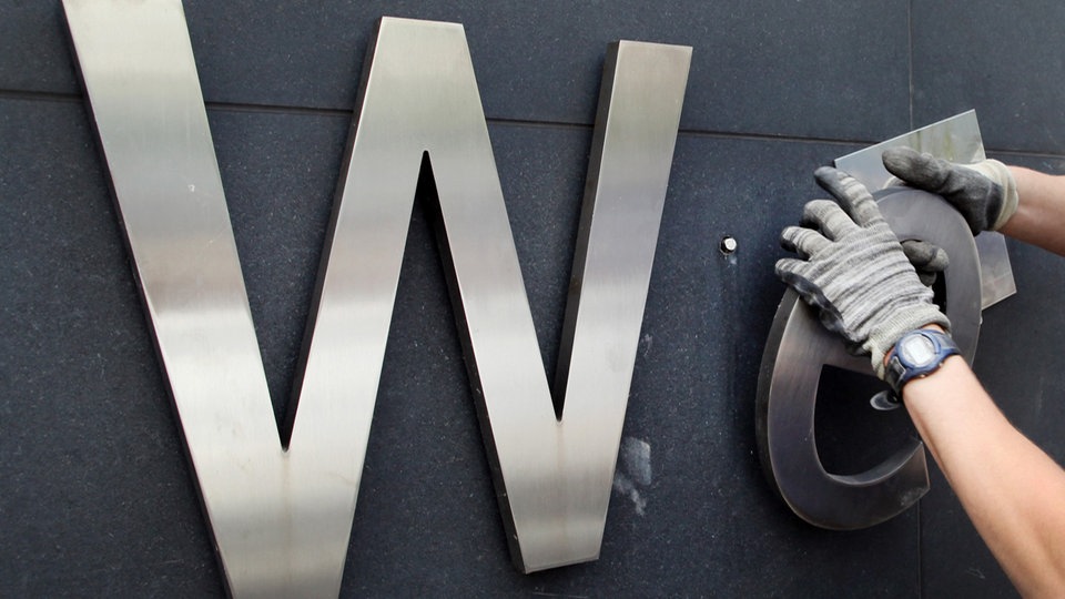 Logo der WestLB Bank