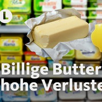 Landwirtin aus Drensteinfurt erklärt, was billige Butterpreise für ihren Hof bedeuten.