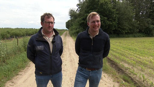 v. l. Chris und Arne Hensgens