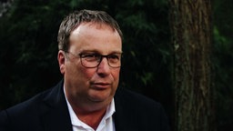 Nahaufnahme vom Landesverkehrsminister Oliver Krischer