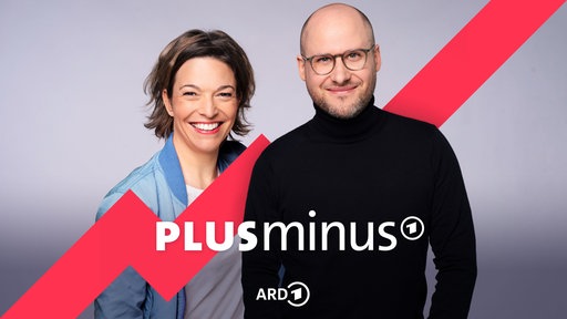 Anna Planken und David Ahlf, Hosts des Plusminus-Podcasts