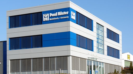 Das Unternehmen Paul Köster in der Außenansicht.