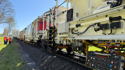 Eisenbahn-Reparatur
